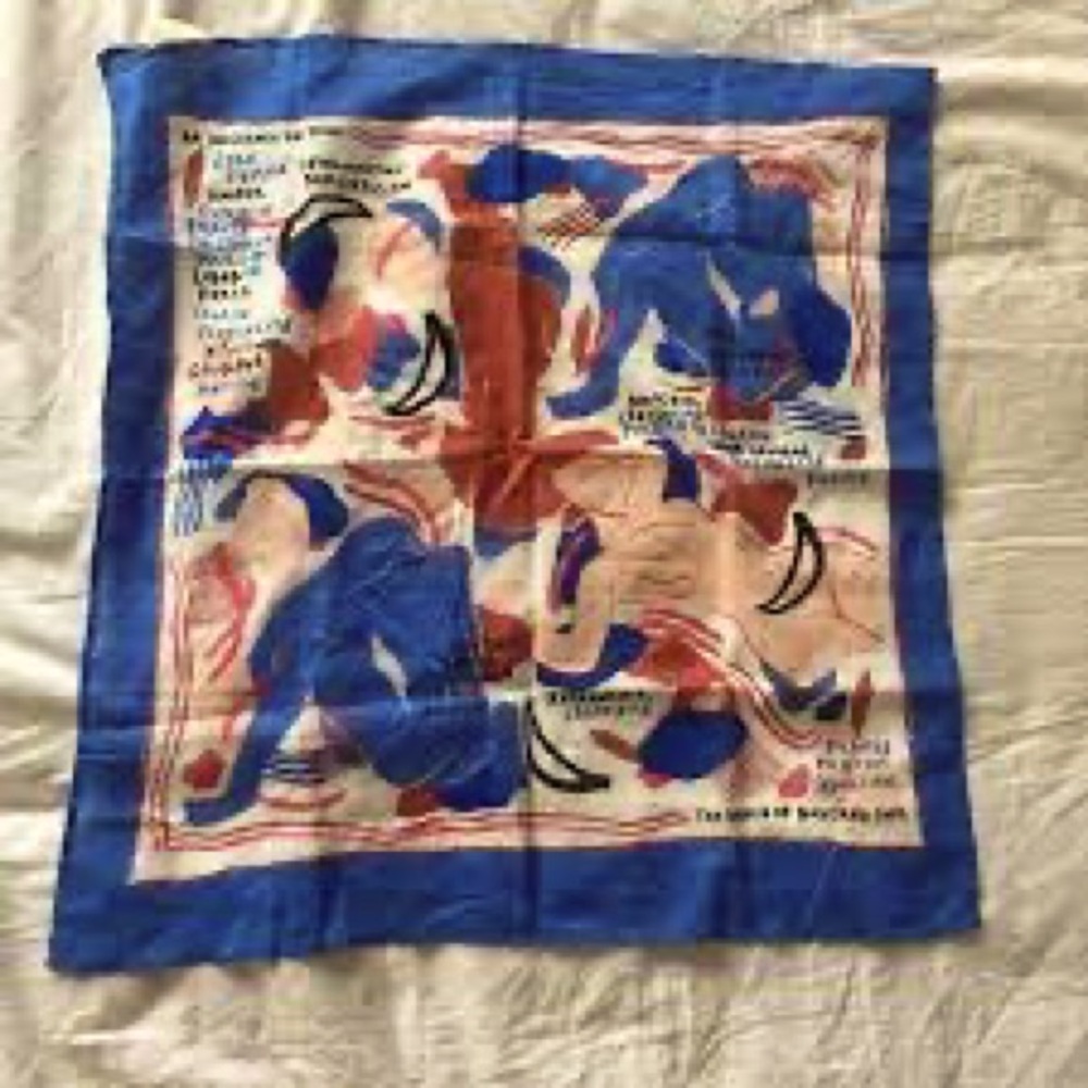 NWOT Sezane Birth of Venus Cotton Scarf